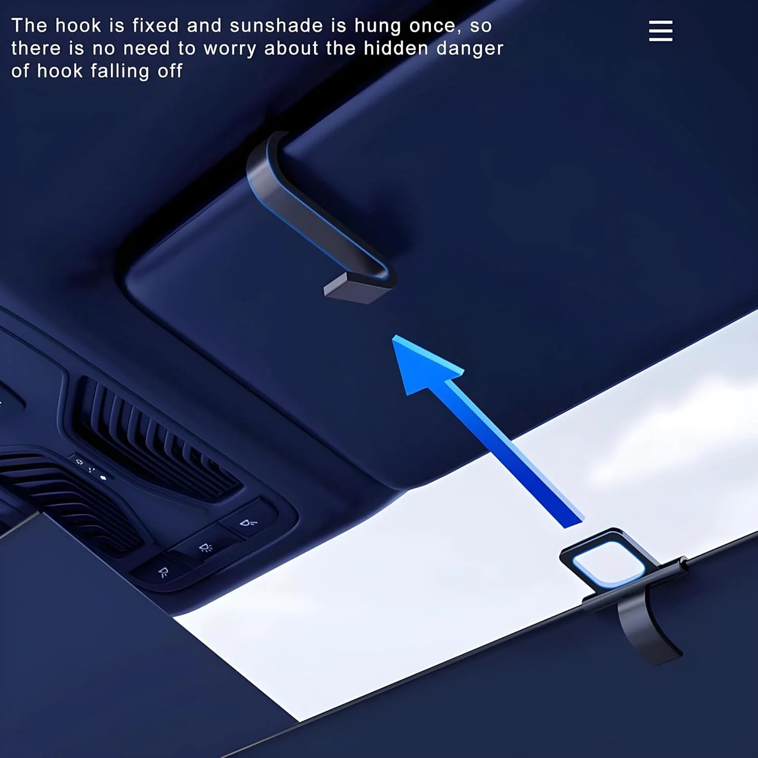 Slideshield™ - Retractable Car Sun Shade