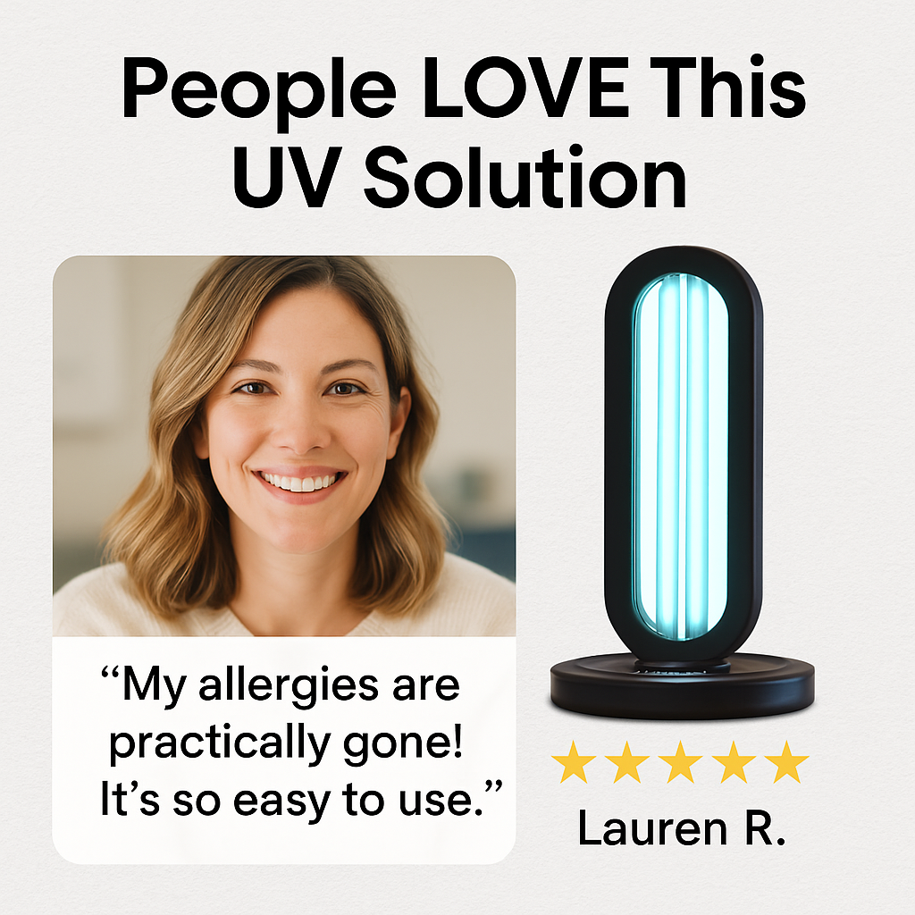 A UV Light That Kills Mold, Bacteria & Airborne Threats
