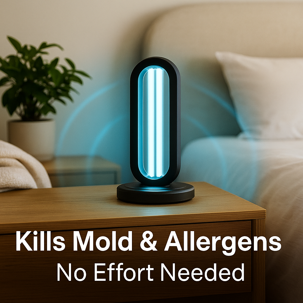 A UV Light That Kills Mold, Bacteria & Airborne Threats