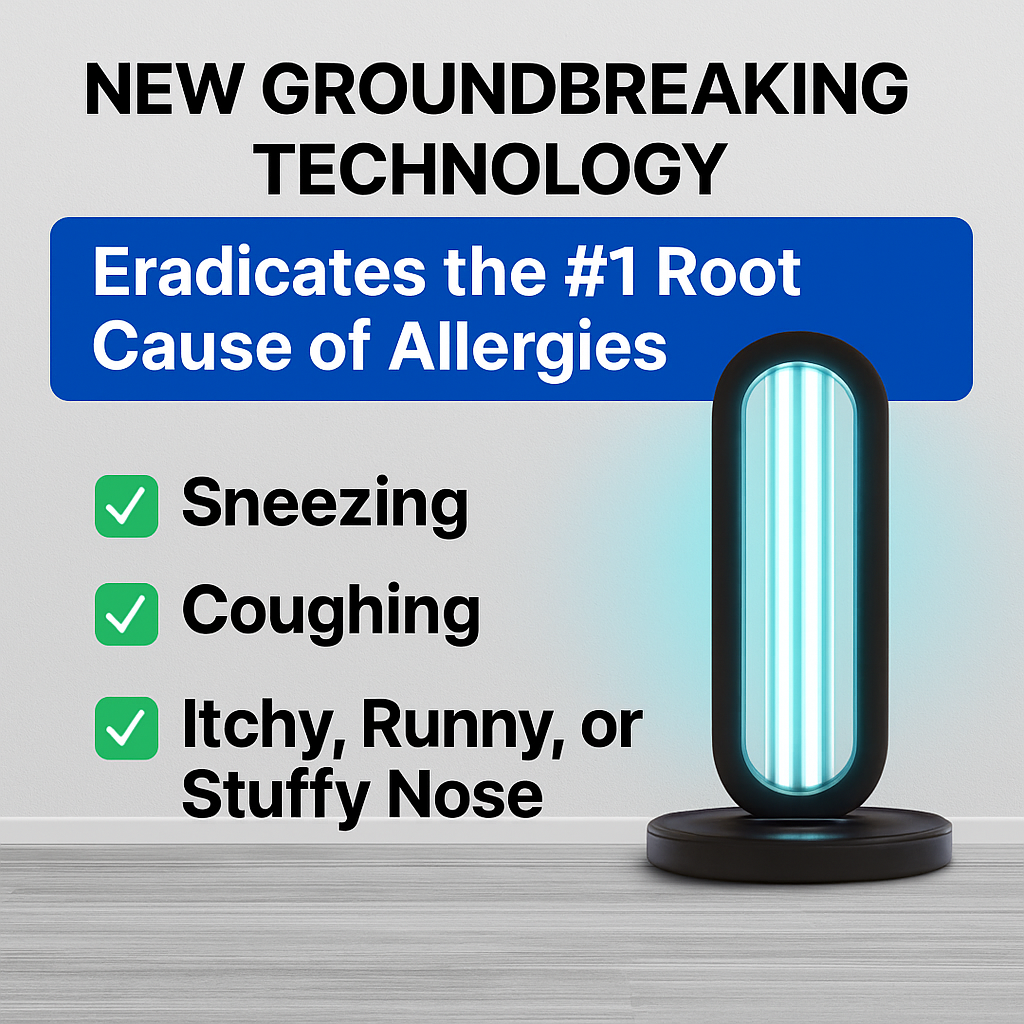 A UV Light That Kills Mold, Bacteria & Airborne Threats