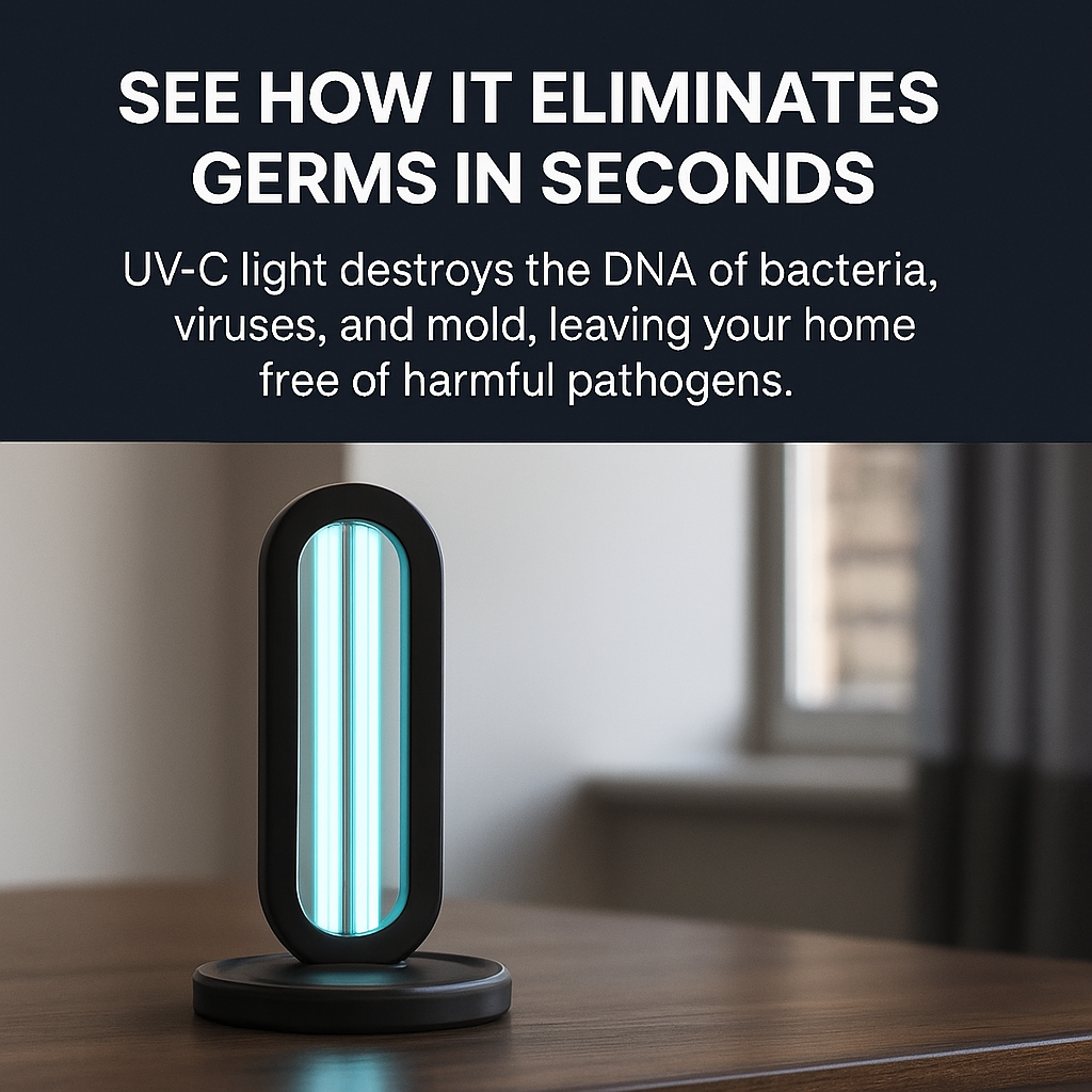 A UV Light That Kills Mold, Bacteria & Airborne Threats