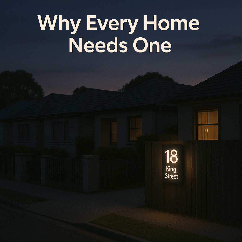 GlowSign™ - A Solar-Powered House Number That Makes Your Home Instantly Stand Out