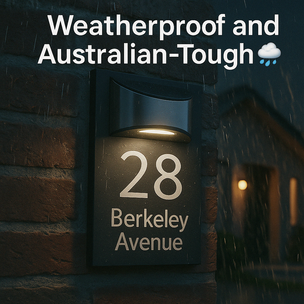 GlowSign™ - A Solar-Powered House Number That Makes Your Home Instantly Stand Out