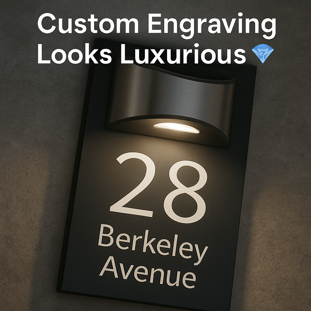 GlowSign™ - A Solar-Powered House Number That Makes Your Home Instantly Stand Out