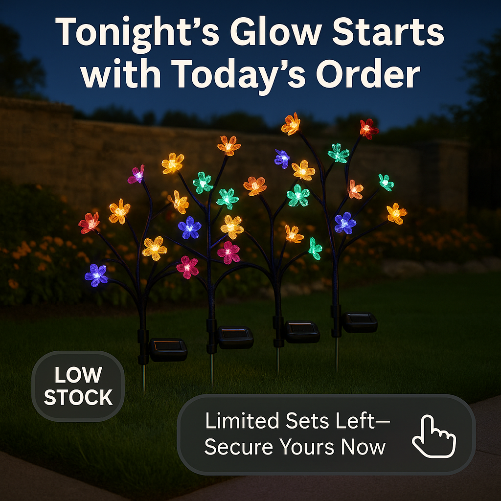 Magical Solar Lights That Instantly Transform Your Garden at Night