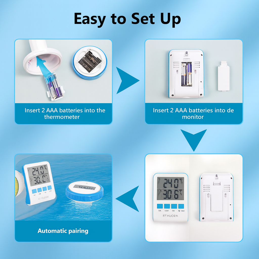 ThermaPro™-  Wireless Pool Thermometer